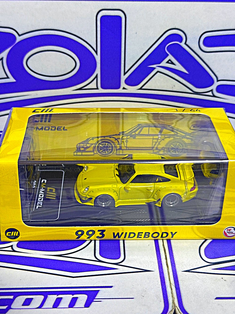 PORSCHE 993 WIDEBODY CMMODEL