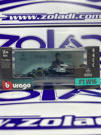1/64 F1 W16 ANTONELLI #12 AMG MERECEDES PETRONAS
