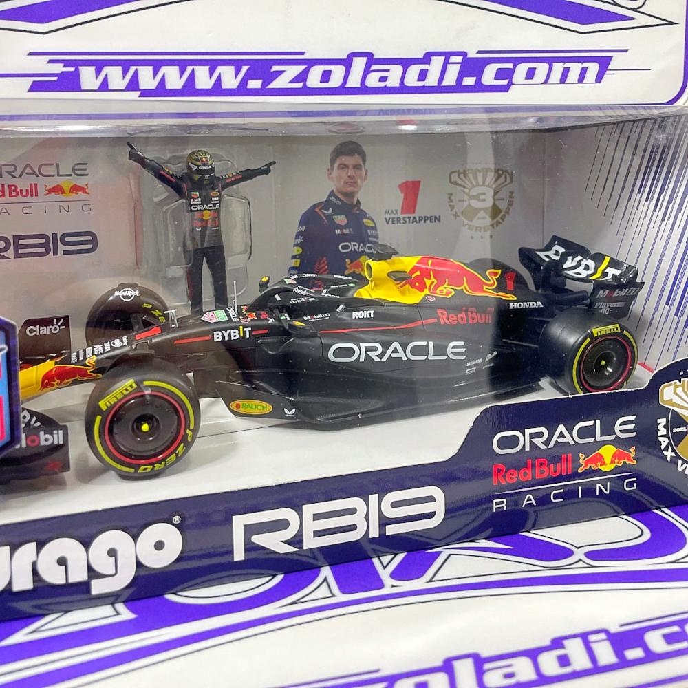 02424 RB19 1/24 MAX VERSTAPPEN #1 RED BULL (INCLUYE EL PILOTO )