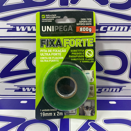 CINTA DOBLE CONTACTO TRANSPARENTE UNIPEGA