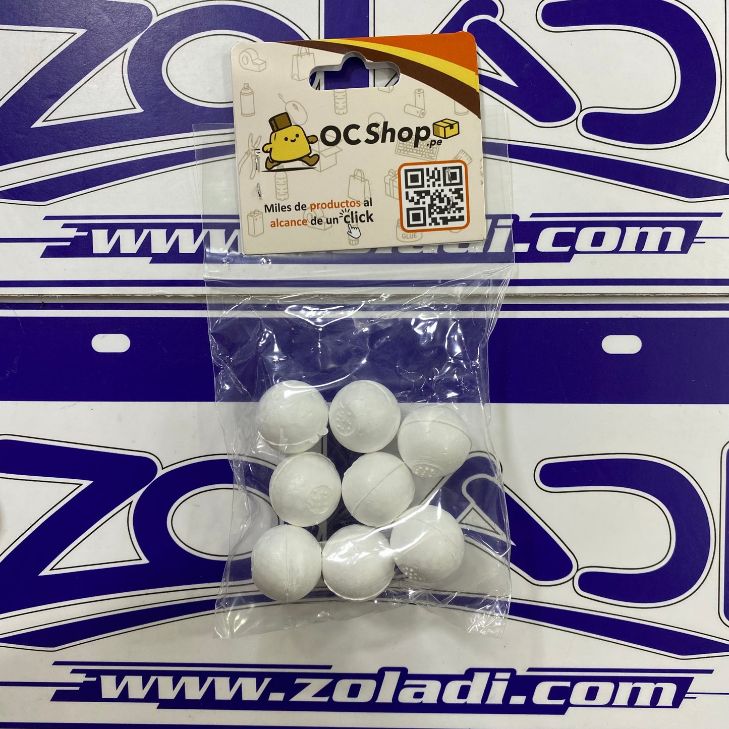 BOLAS DE TECNOPOR 3/4"