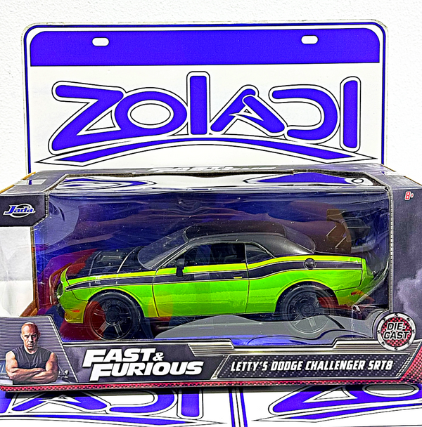 97131 LETTYS DODGE CHALLENGER SRT8 1/24 JADA