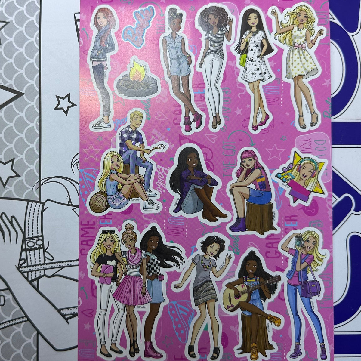 CUADERNO PARA PINTAR BARBIE
