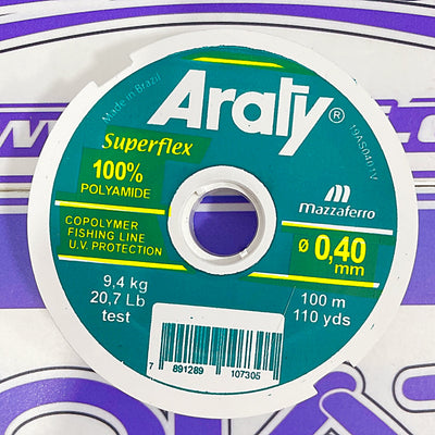 NYLON DE PESCAR 0,40MM ARATY