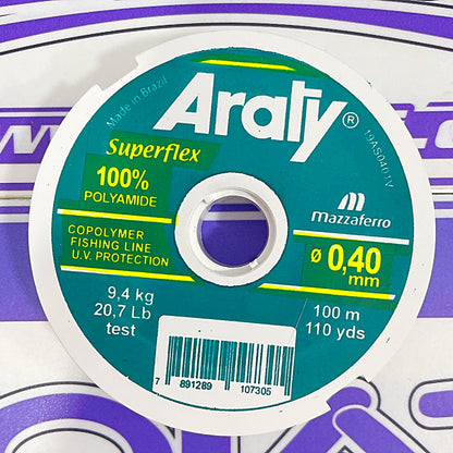 NYLON DE PESCAR 0,40MM ARATY