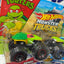 GJF65 PACK MONSTER TRUCKS RAPHAEL & LEONARDO TURTLES