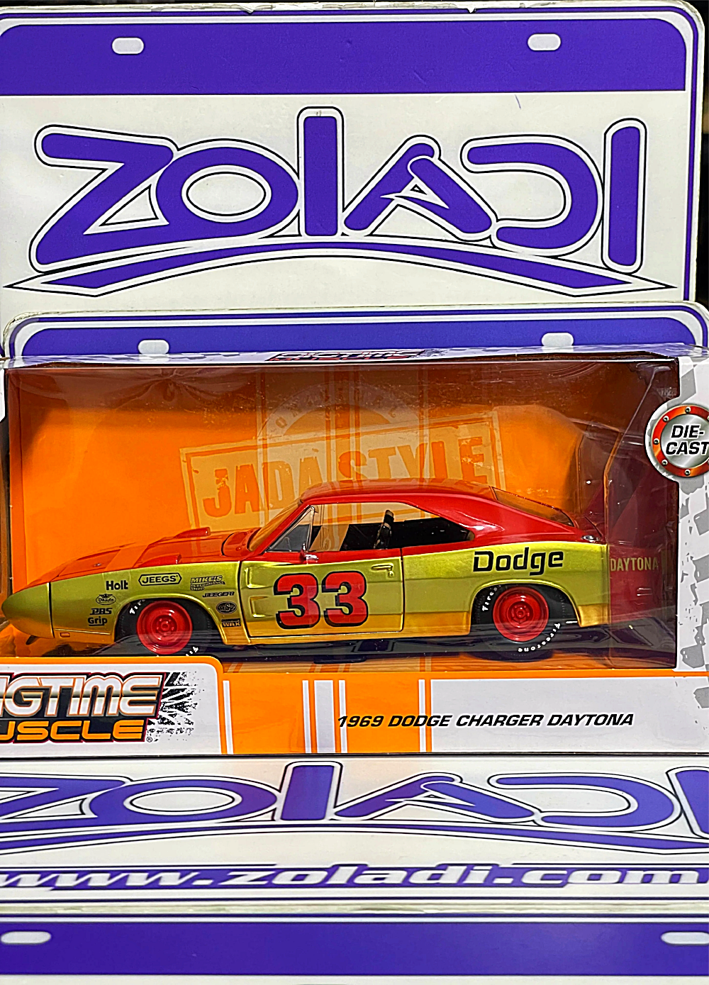 36297 1/24 1969 DODGE CHARGER DAYTONA