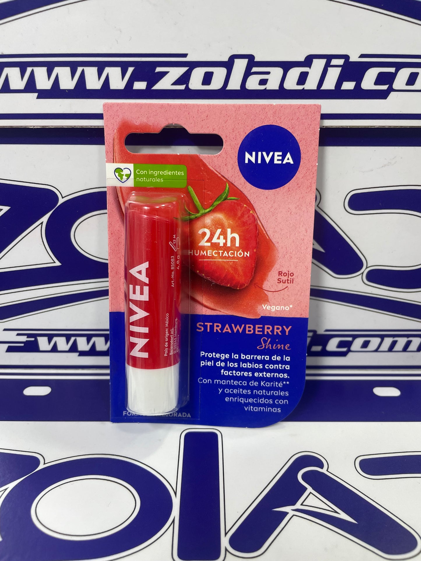 BALSAMO LABIAL NÍVEA HIDRATANTE 24H