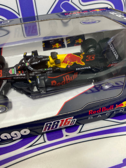 38055 RB16B MAX VERSTAPPEN #33 REDBULL (SIN ACRILICO NI CASCO)