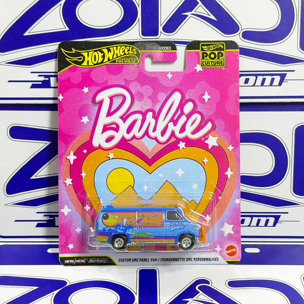 CUSTOM GMC PANEL VAN BARBIE - Hot Wheels Premium - Zoladi Perú