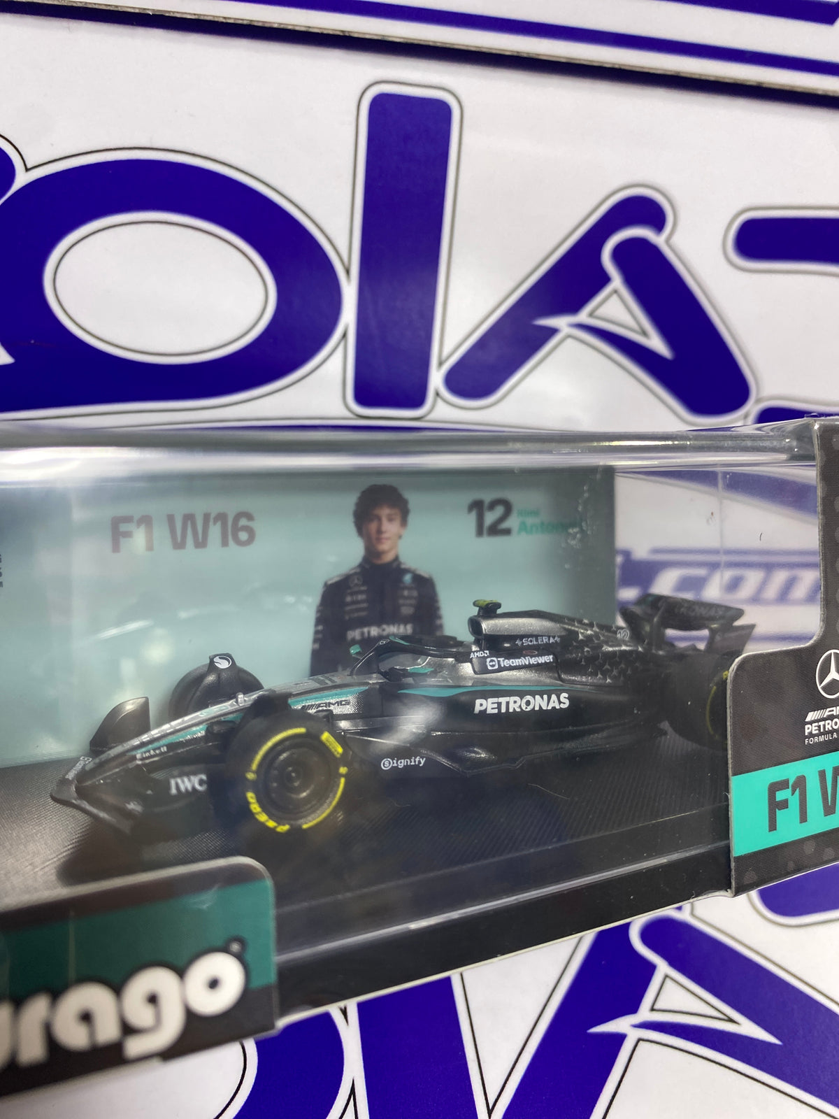 1/64 F1 W16 ANTONELLI #12 AMG MERECEDES PETRONAS
