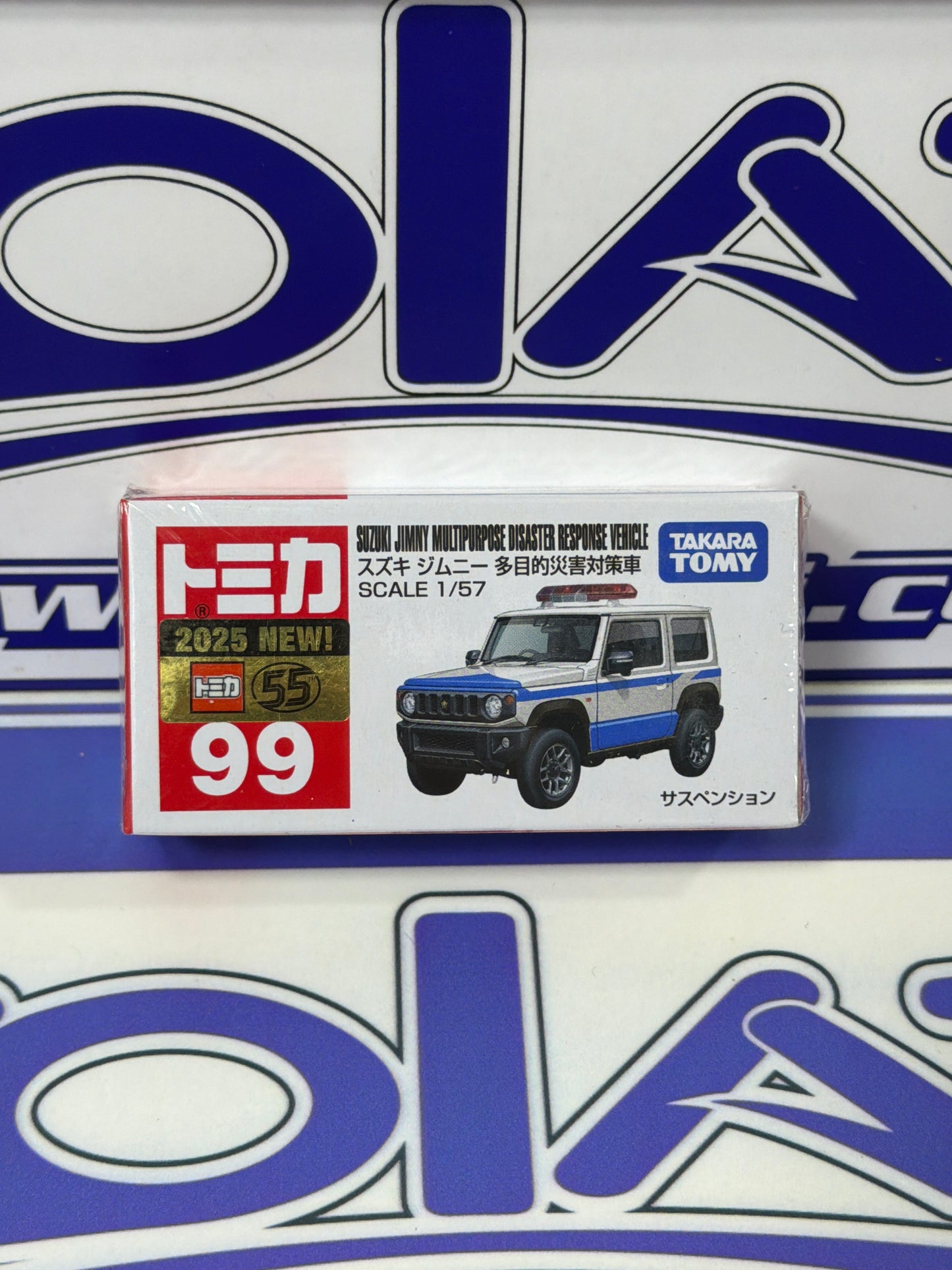 99 SUZUKI JIMNY RESCATE TAKARA TOMY