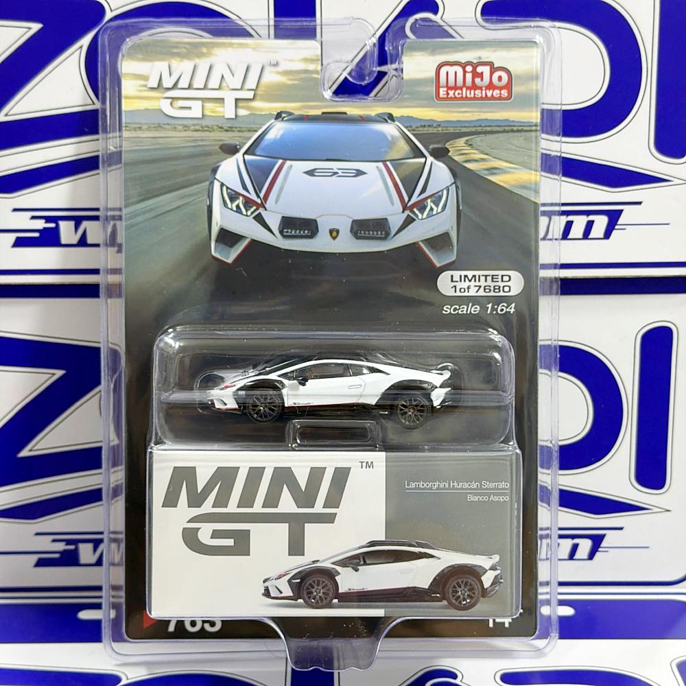 Mini GT #763 Lamborghini Huracán Sterrato - Auto a Escala Coleccionable - Delivery Perú