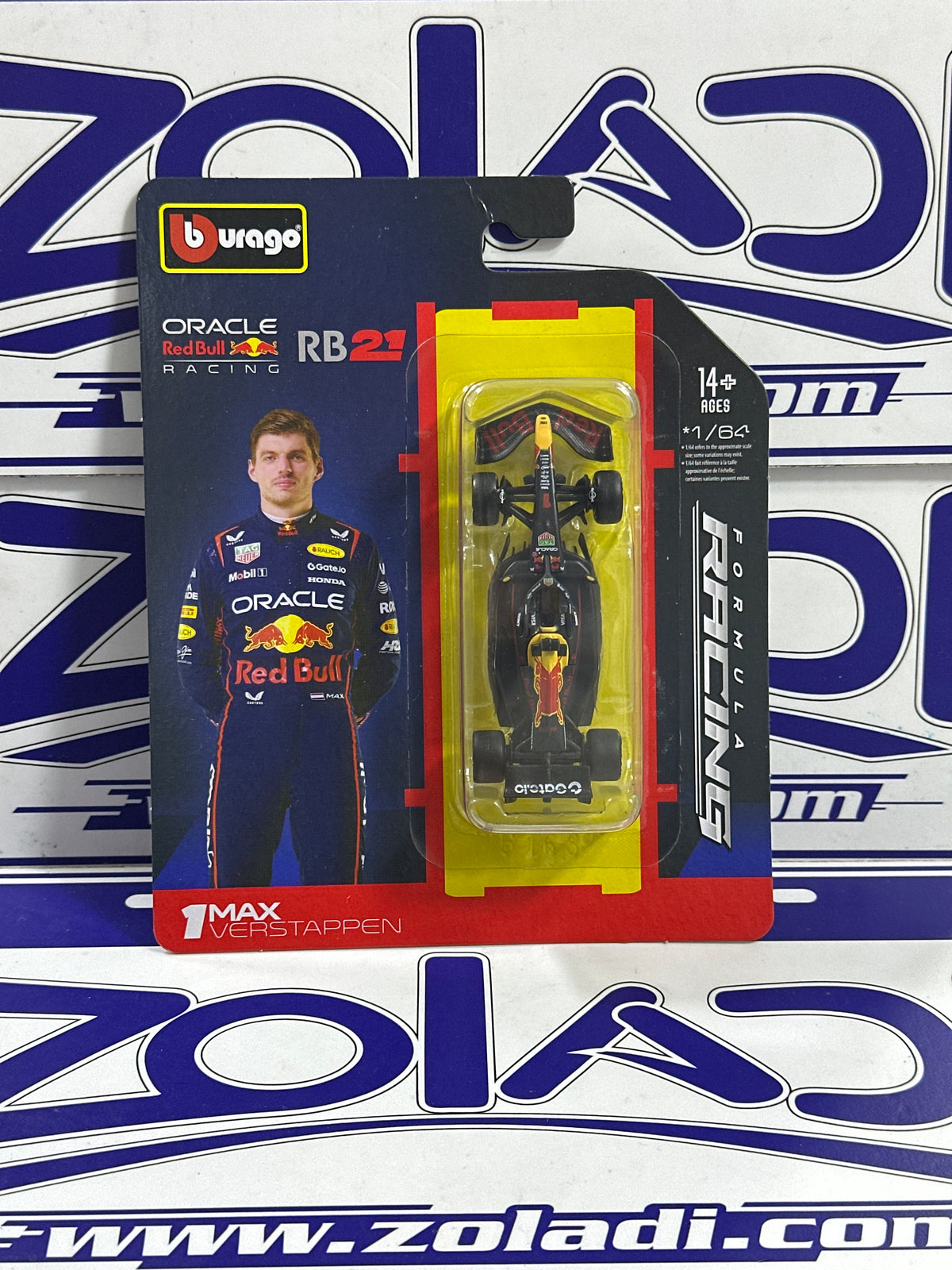 1632 RED BULL RB21 #1 MAX VERSTAPPEN