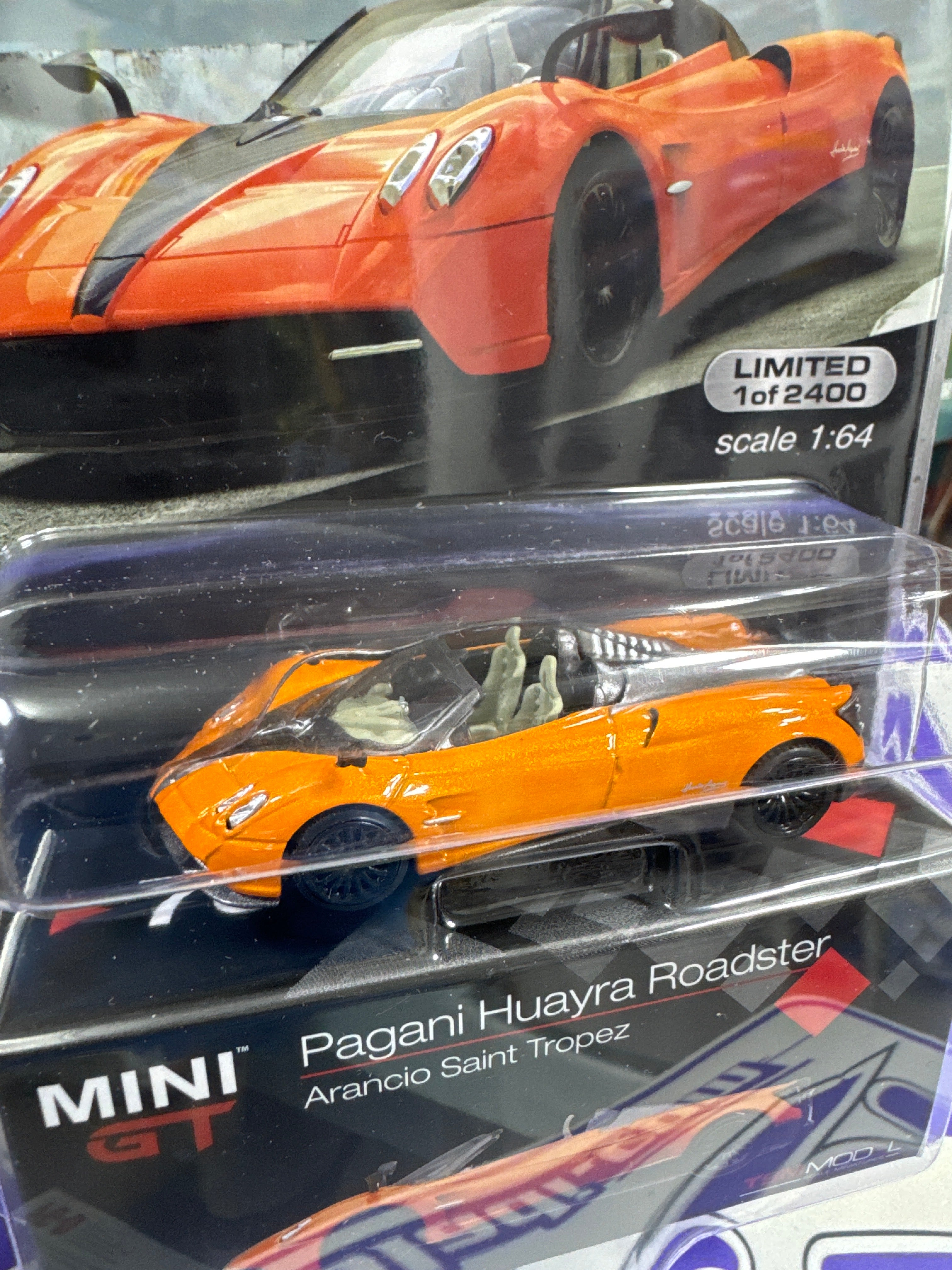 78 PAGANI HUAYRA ROADSTER MINI GT – Zoladi