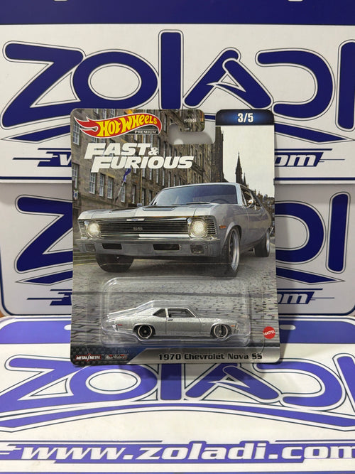 1970 CHEVROLET NOVA SS - Hot Wheels Premium - Zoladi Perú