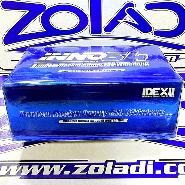 INNO64 BMW E30 PANDEM ROCKET BUNNY WIDEBODY EDICION ESPECIAL EXPO INDONESIA 2025