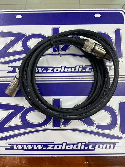 CABLE XLR A XLR 3 METROS PARA SONIDO