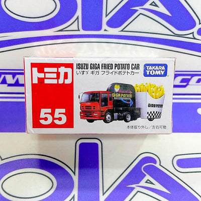 PROMO DEL DÍA 55 ISUZU GIGA FRIED POTATO CAR TOMICA