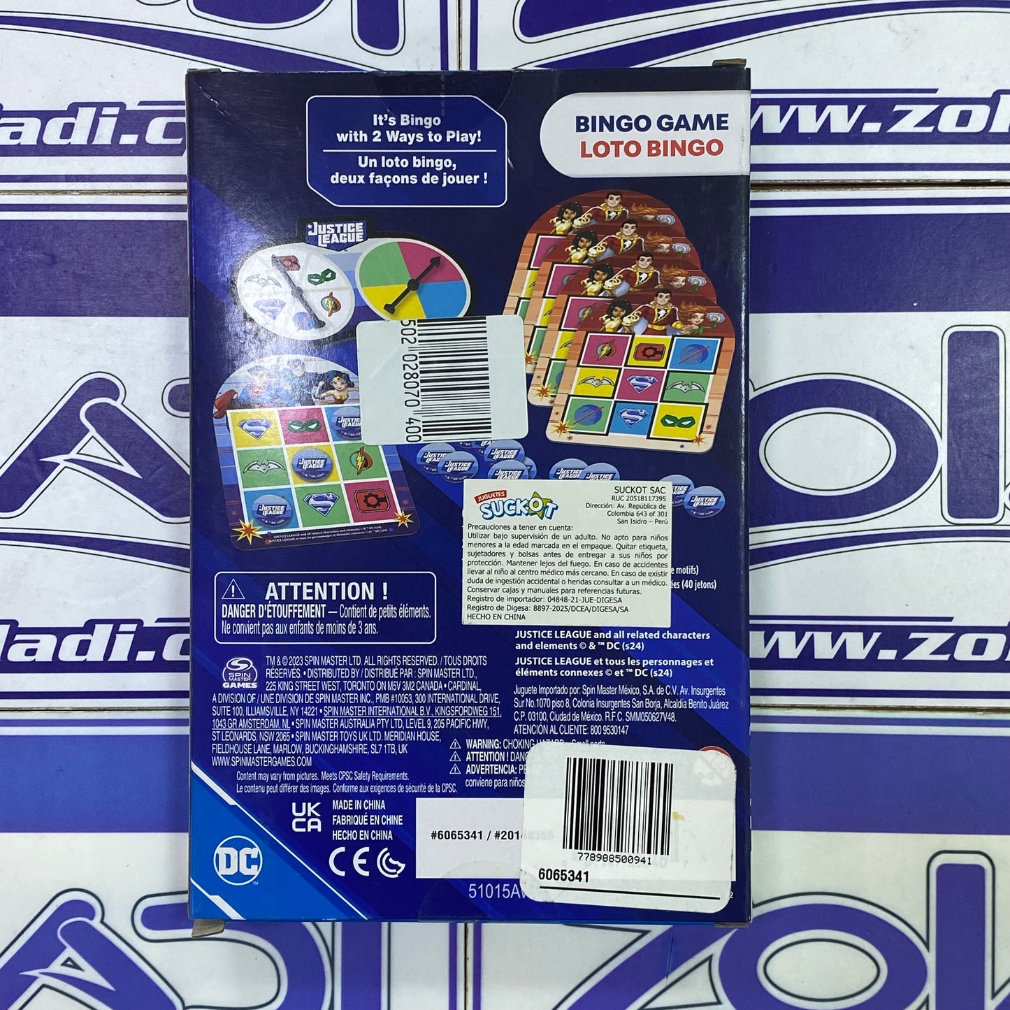 JUEGO DE MESA BINGO