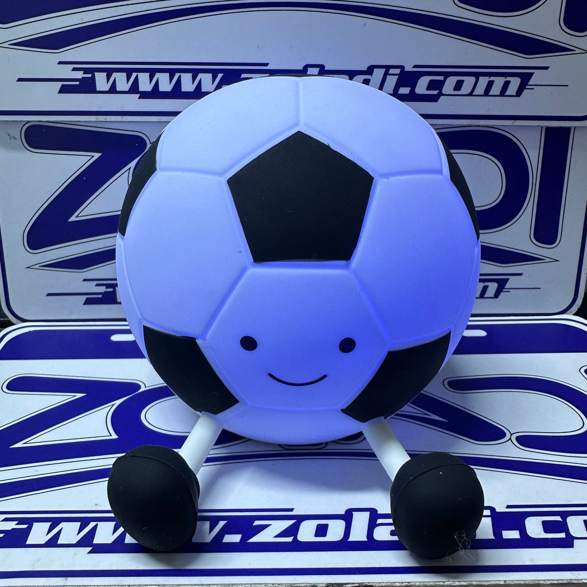 LÁMPARA LED PELOTA DE FÚTBOL PRENDE LUCES DE COLORES