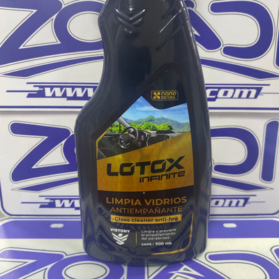 LIMPIA VIDRIOS - PARABRISAS ANTIEMPAÑANTE LOTOX 500ml