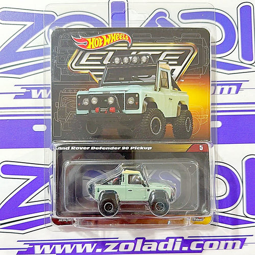 ELITE 64 LAND ROVER DEFENDER - Hot Wheels Premium - Zoladi Perú