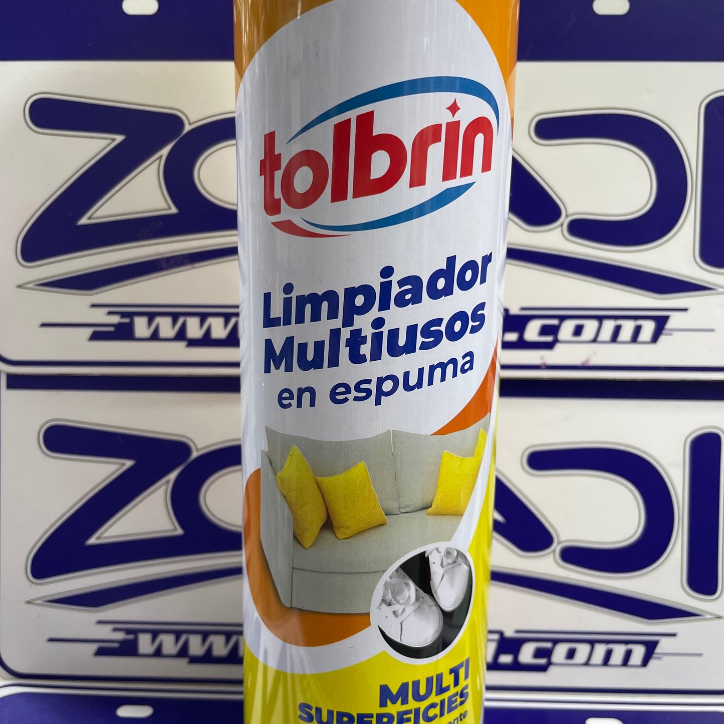LIMPIADOR MULTIUSOS EN ESPUMA CON CEPILLO 750ML