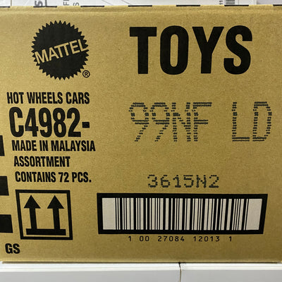 PROMO C4982 CAJA "F” 72 HOTWHEELS BÁSICOS CAJA 2026