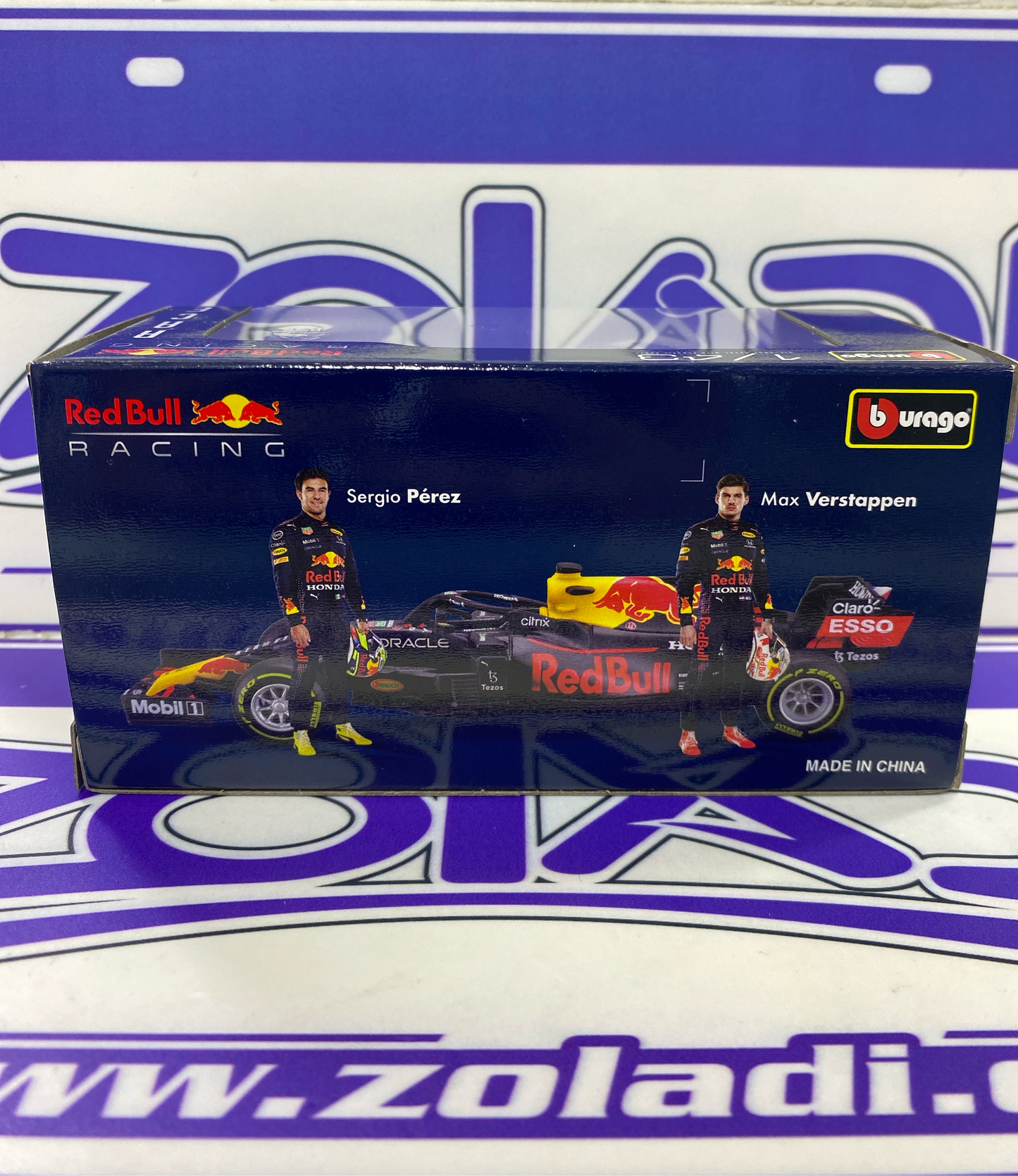 38055 RB16B MAX VERSTAPPEN #33 REDBULL (SIN ACRILICO NI CASCO)