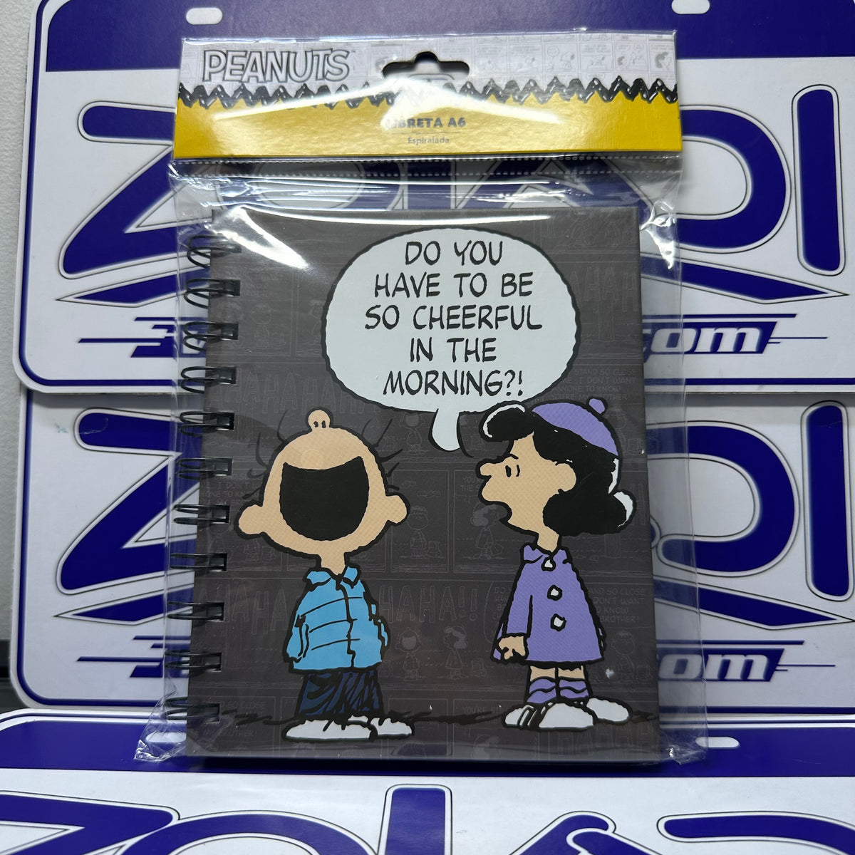 CUADERNO ANILLADO SNOOPY PARA CLASES Y APUNTES