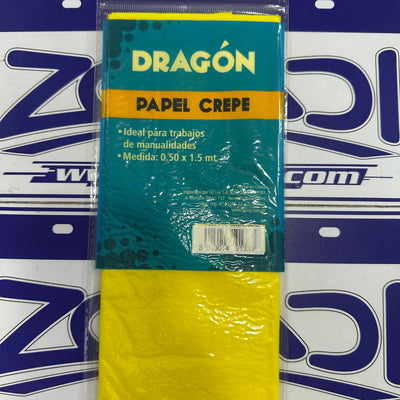 PAPEL CREPE AMARILLO