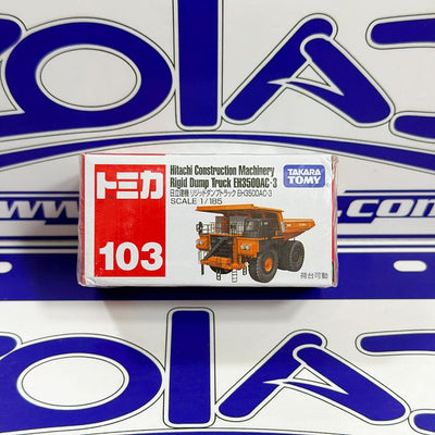 103 HITACHI CONSTRUCTION MACHINERY RIGID TRUCK TAKARA TOMY