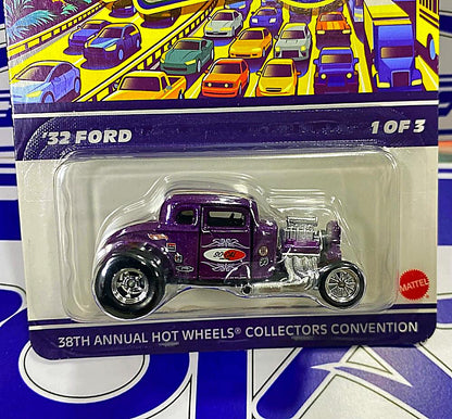 HWF34 32 FORD 38th ANNUAL HOTWHEELS COLLECTORS CONVENTION