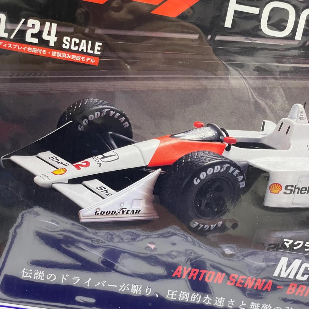 01809 1/24 MCLAREN MP4/4 AYRTON SENNA BRITISH GRAND PRIX F1 #12
