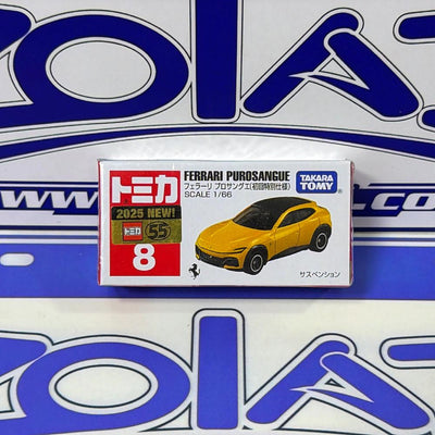8 FERRARI PUROSANGUE TAKARA TOMY