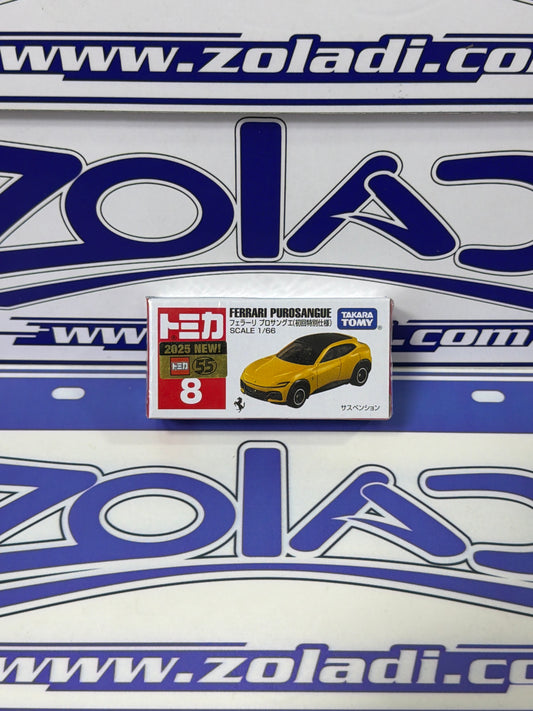 8 FERRARI PUROSANGUE TAKARA TOMY