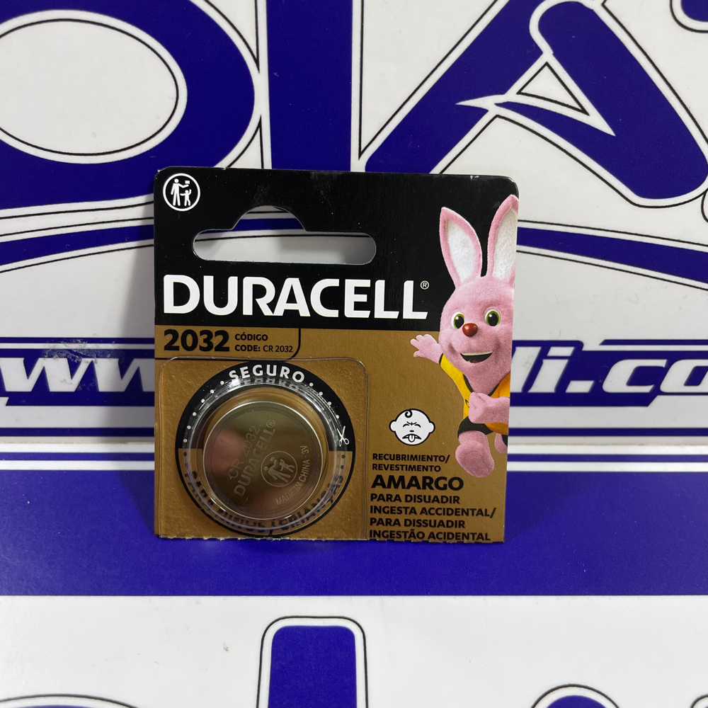 PILA DE BOTON CR2032 DURACELL