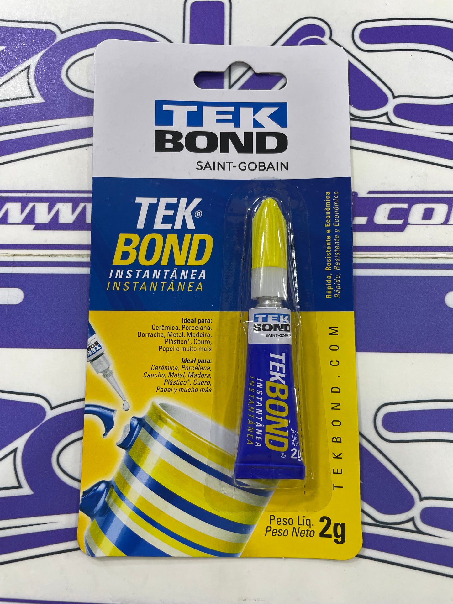 TEKBOND PEGAMENTO INSTANTÁNEO 2G