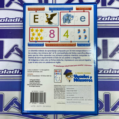 JUGANDO VOCALES Y NÚMEROS