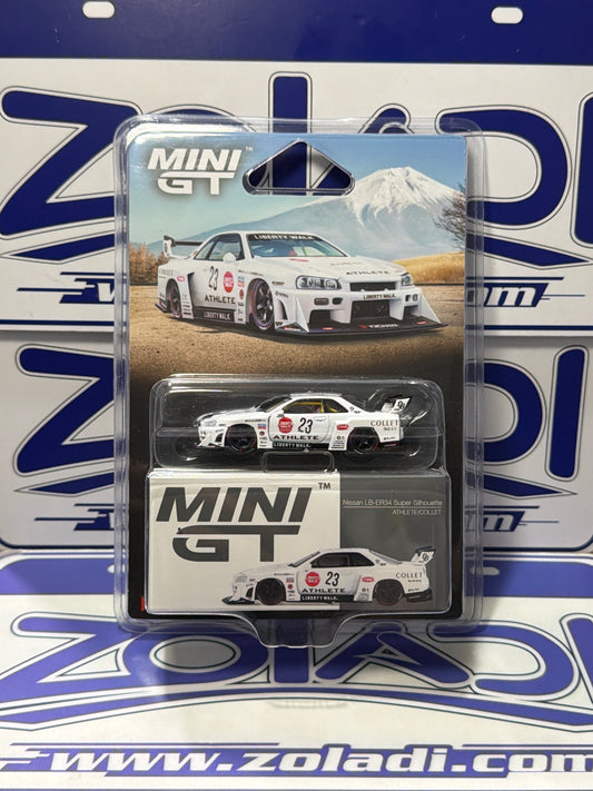 1059 MINIGT NISSAN SKYLINE R34 SUPER SILHOUETTE