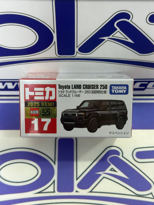 17 TOYOTA LAND CRUISER 250 TOMICA