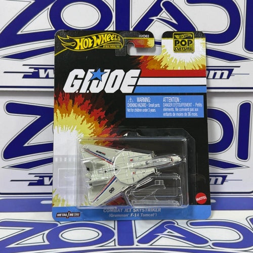 COMBAT JET SKYSTRIKER GIJOE - Hot Wheels Premium - Zoladi Perú