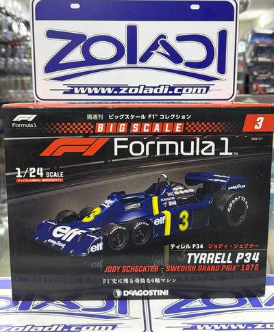 04082 TYRRELL P34 JODY SCHECKTER F1