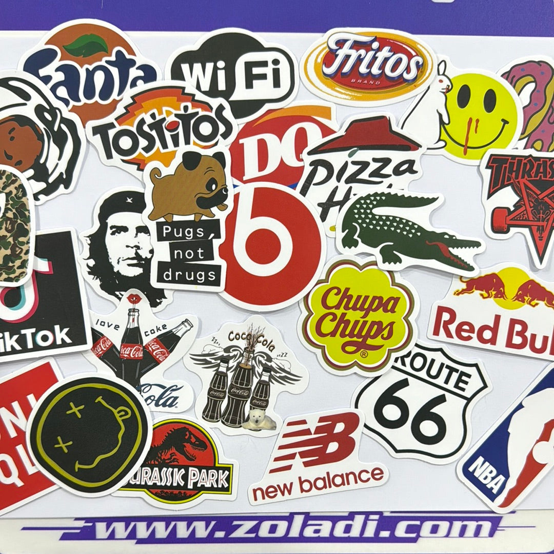 STICKERS VARIADOS PRECIO UNITARIO