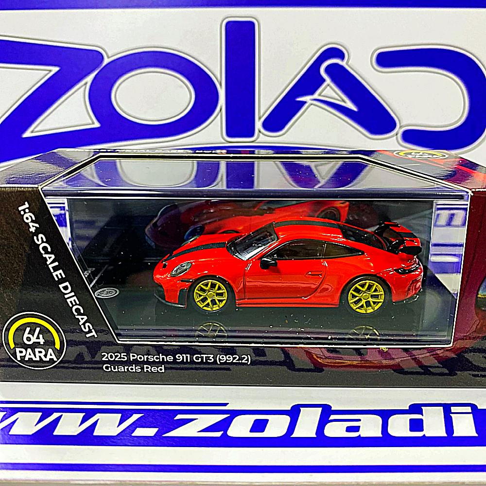 1/64 2025 PORSCHE 911 GT3 RED PARA64