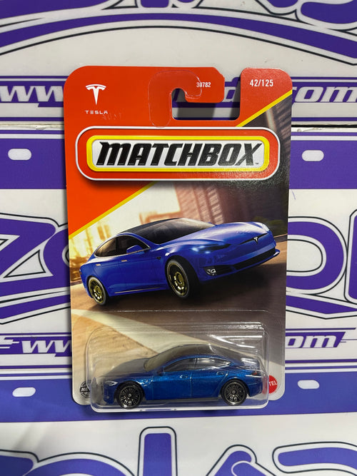 TESLA MODEL S - Matchbox - Zoladi Perú