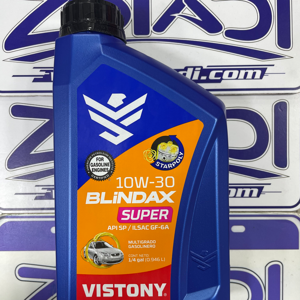 ACEITE 10W/30 PARA AUTO Y CAMIONETA MINERAL BLINDAX