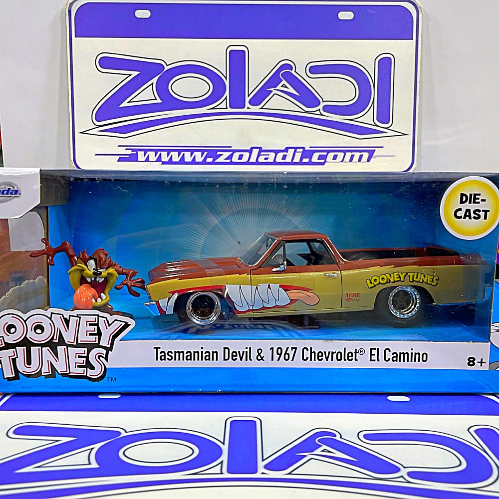 35130  1/24 TASMANIAN DEVIL & 1967 CHEVROLET EL CAMINO