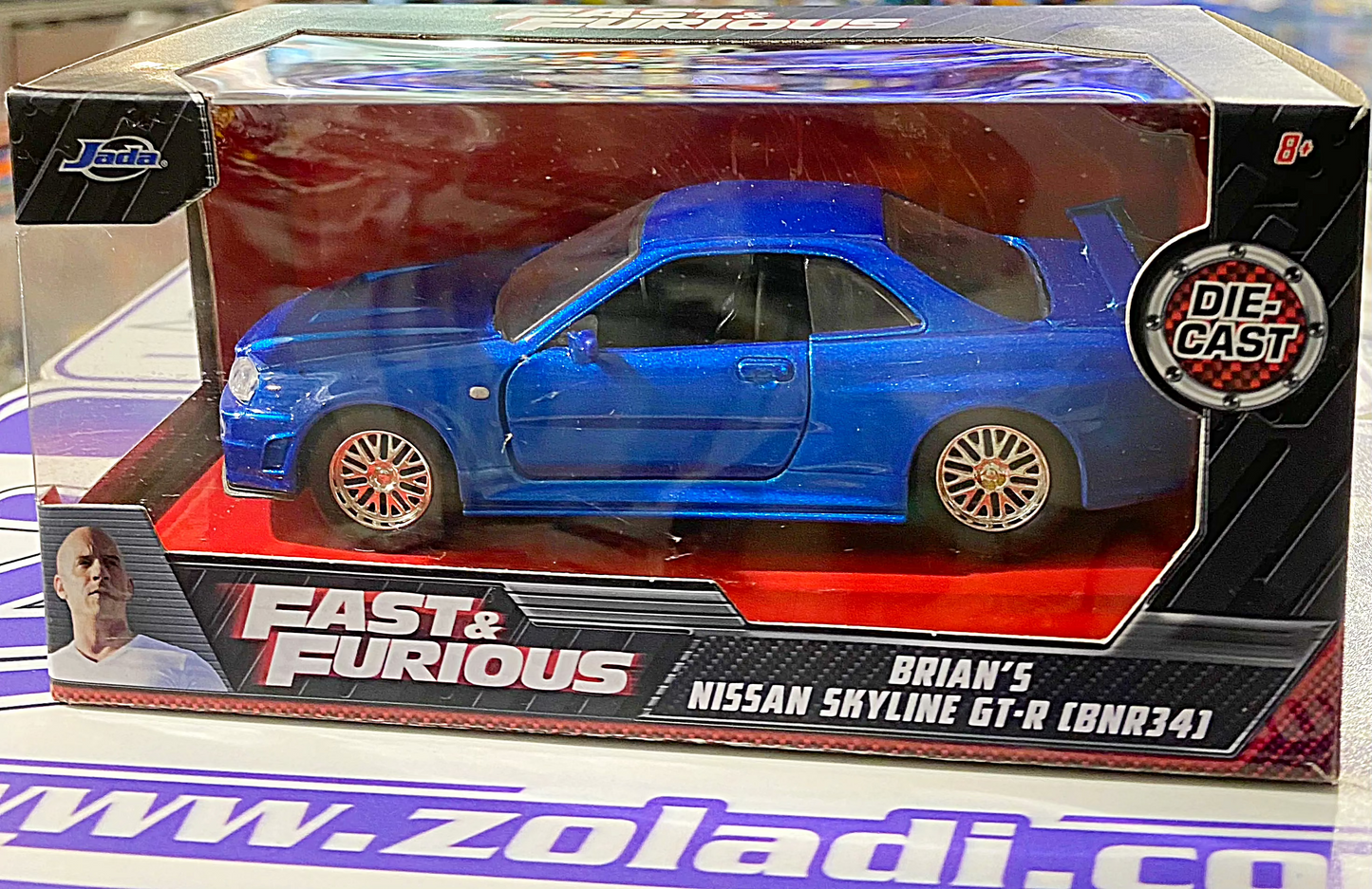 NISSAN SKYLINE GTR 34 97185 24075 1/32